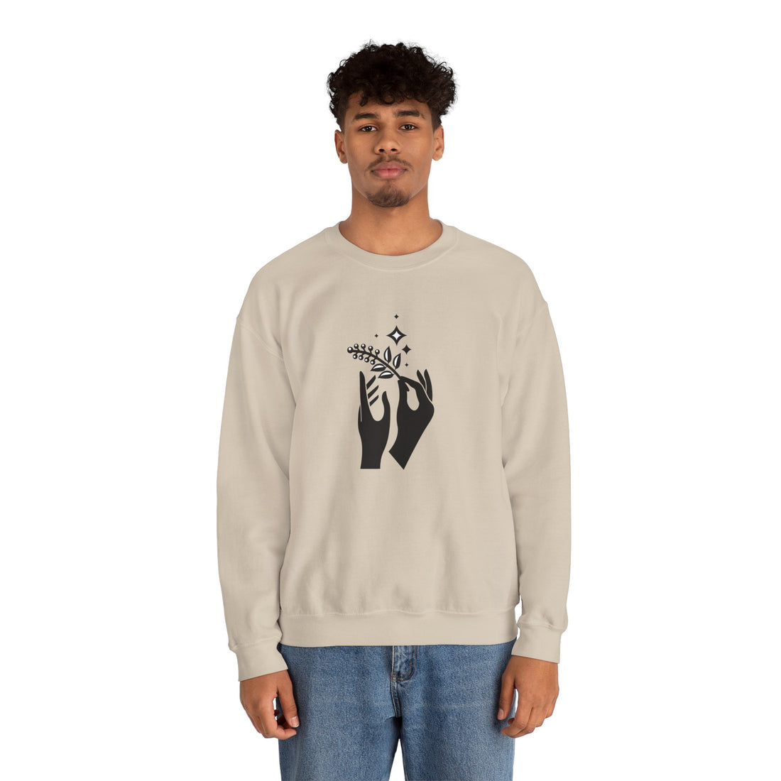 Nature-Inspired Graphic Sweatshirt