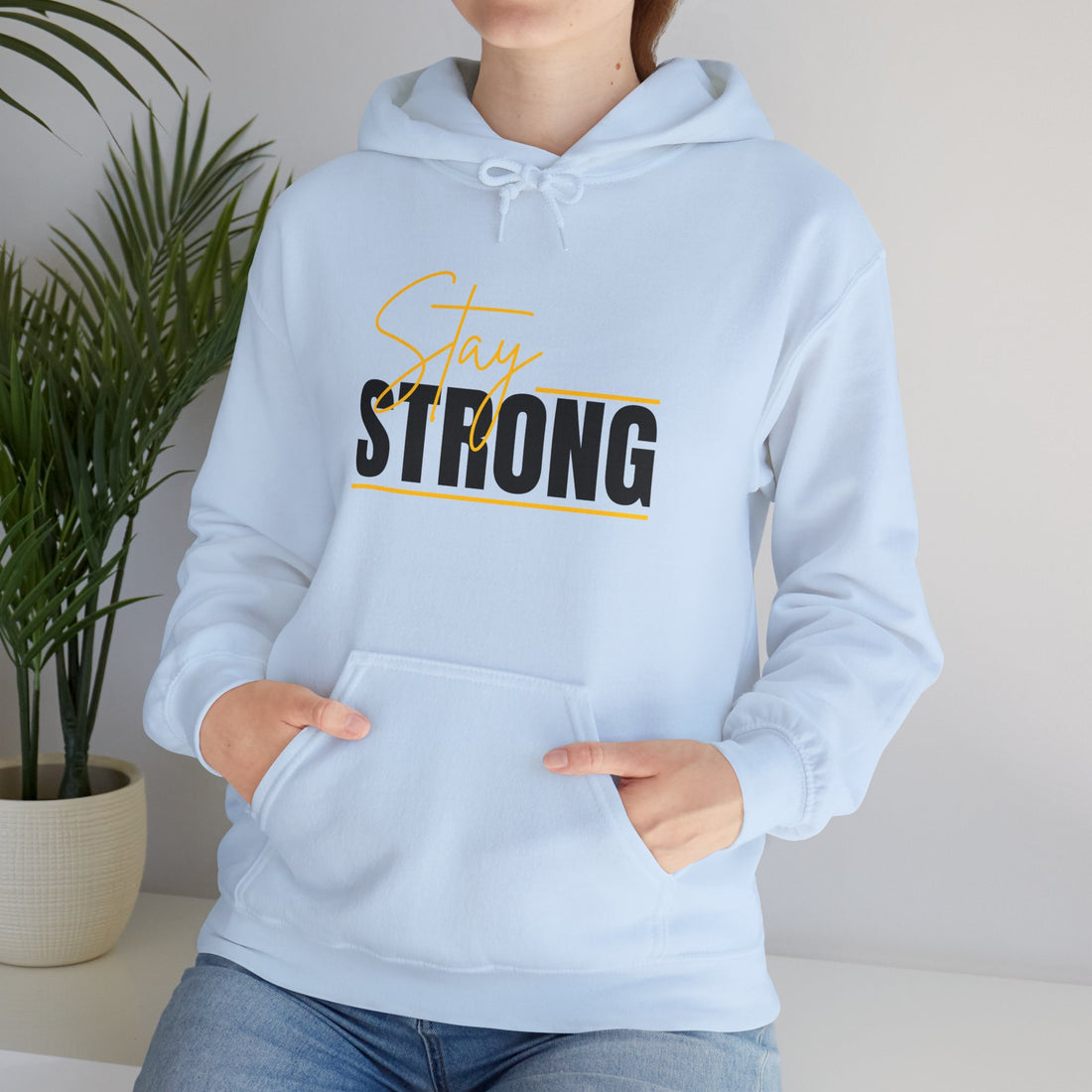 Stay Strong Graphic Hoodie