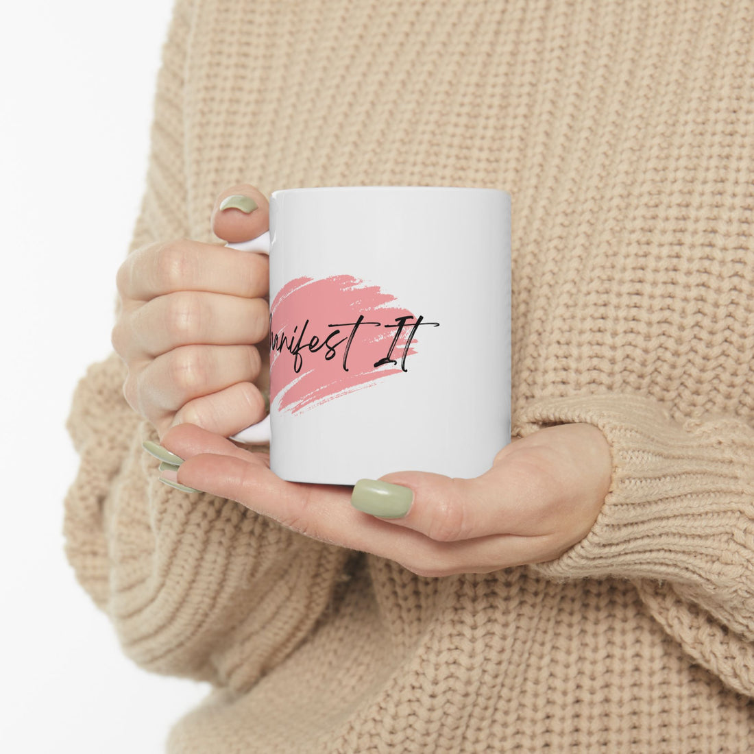 Manifest It Graphic Ceramic Mug