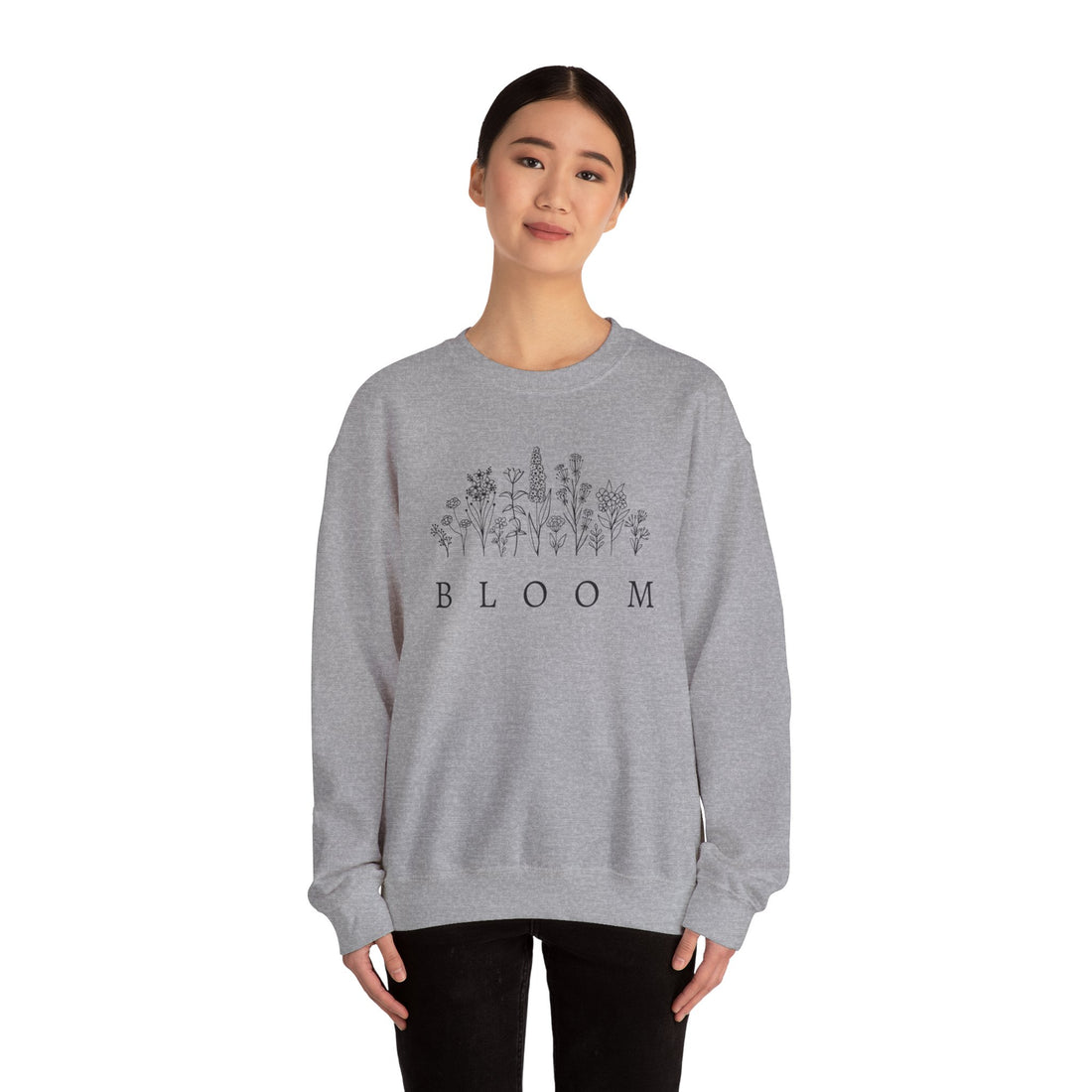 Bloom Flower Graphic Sweatshirt