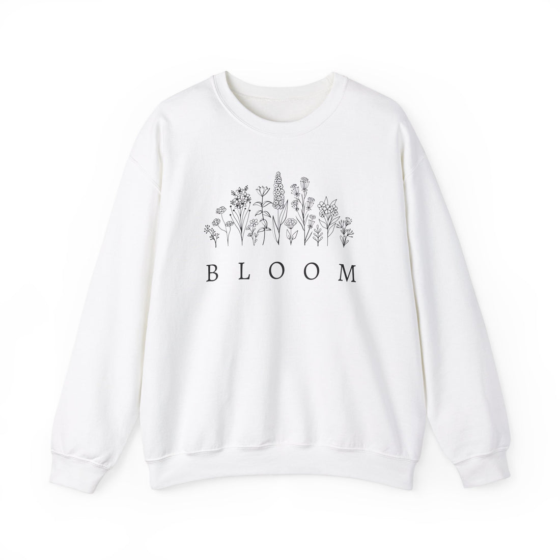 Bloom Flower Graphic Sweatshirt