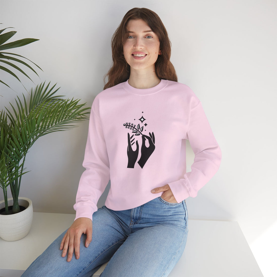 Nature-Inspired Graphic Sweatshirt