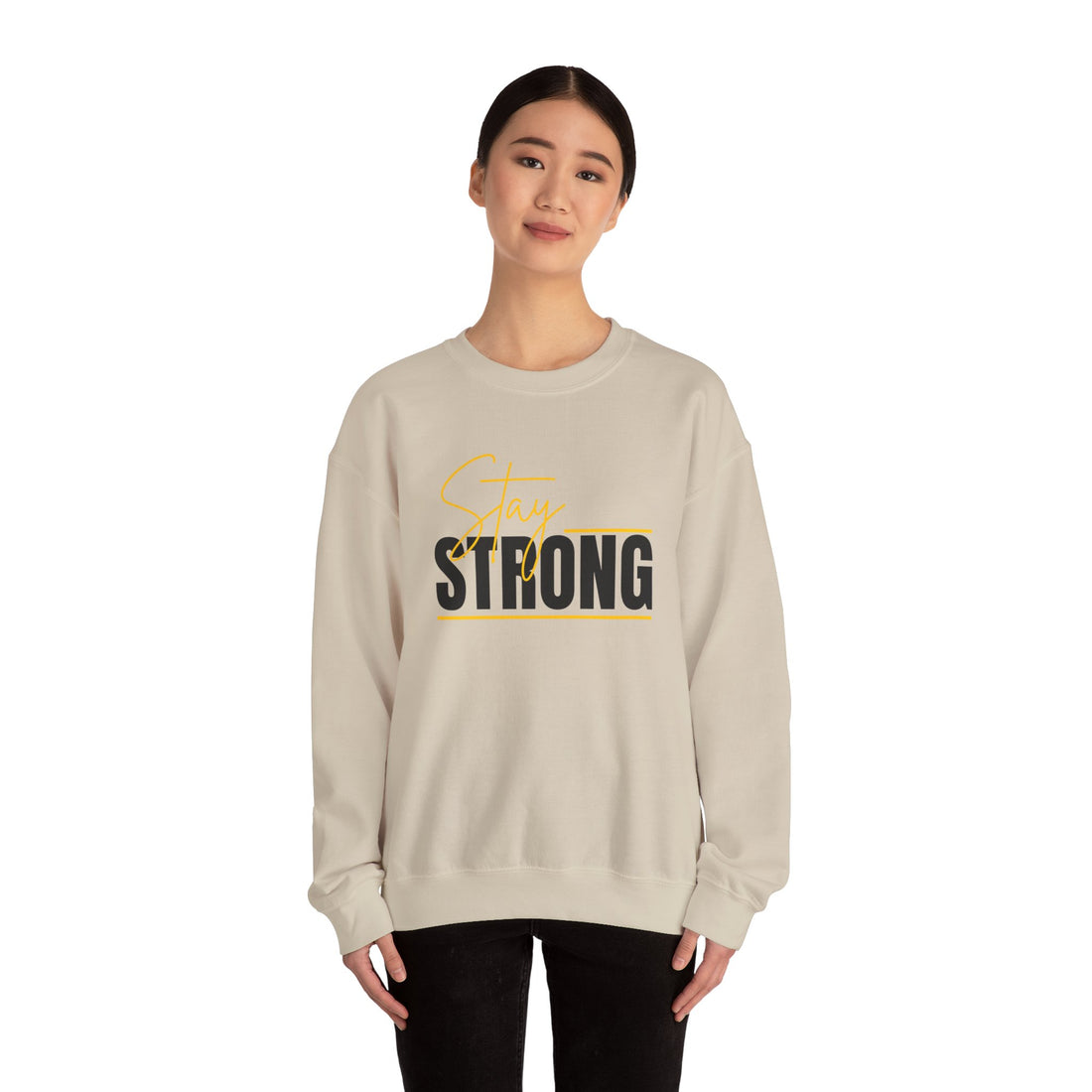 Stay Strong Graphic Sweatshirt