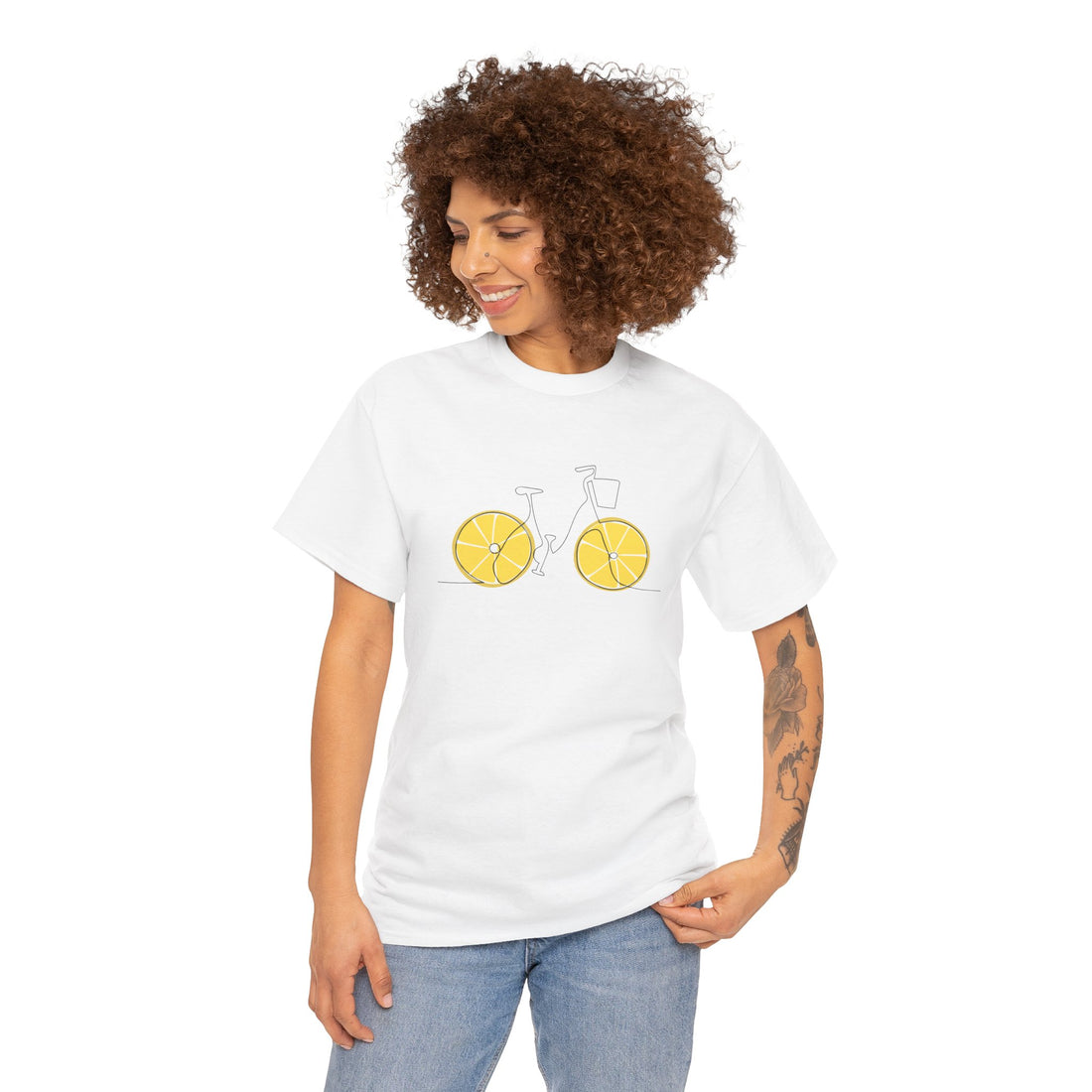 Fresh Ride: Lemon Bicycle Graphic Tee