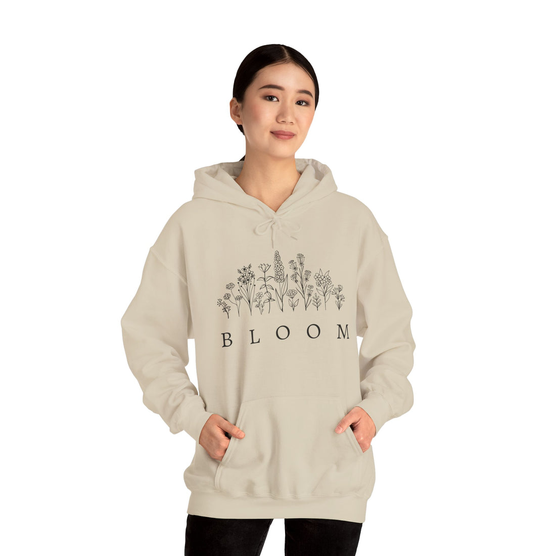 Bloom Flower Graphic Hoodie